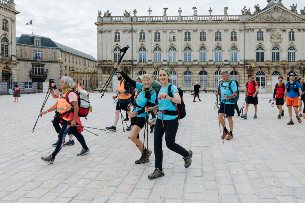 Les marches d'entraînement du GL de Nancy